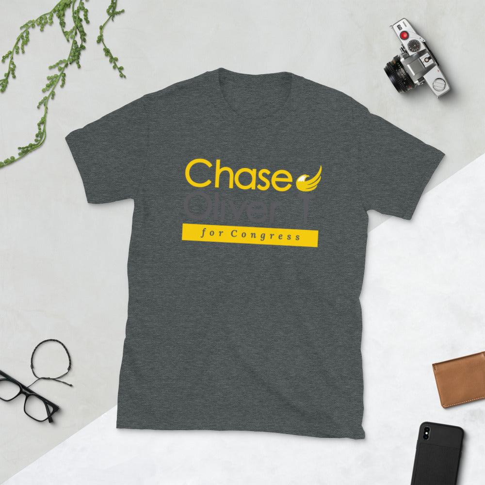 Chase Oliver for Congress Short-Sleeve Unisex T-Shirt - Proud Libertarian