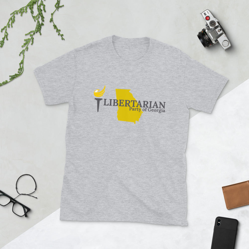 Libertarian Party of Georgia T-Shirt - Proud Libertarian - Libertarian Party of Georgia