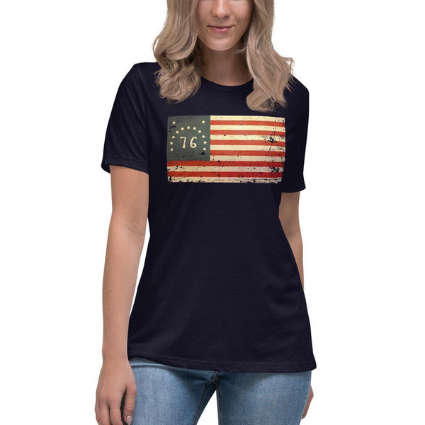Bennington Vintage Women's Relaxed T-Shirt - Proud Libertarian - Libertarian Frontier