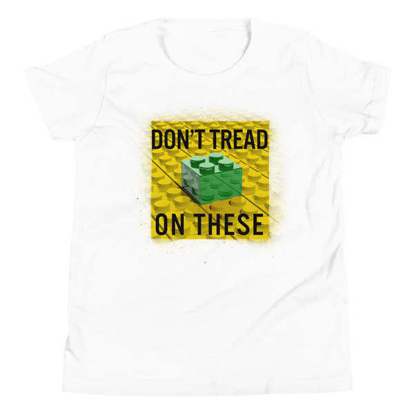 Don't Tread on These Bricks Youth Short Sleeve T-Shirt - Proud Libertarian - Proud Libertarian
