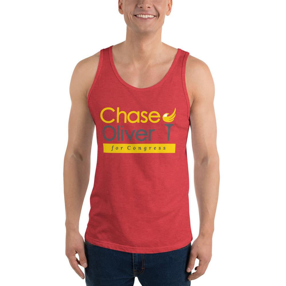 Chase Oliver for Congress Unisex Tank Top - Proud Libertarian