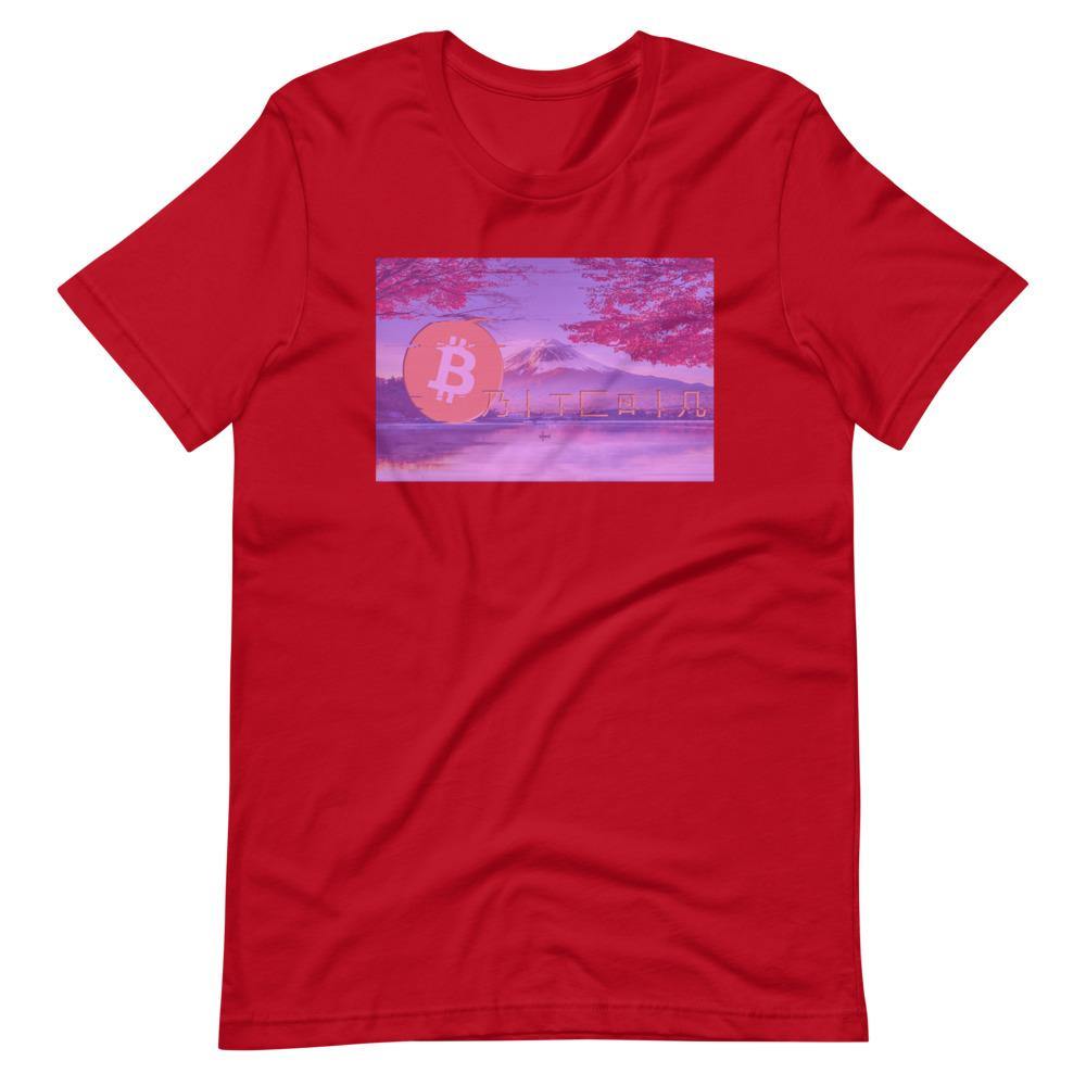 BTC wave Short-Sleeve Unisex T-Shirt - Proud Libertarian - Libertarian Frontier