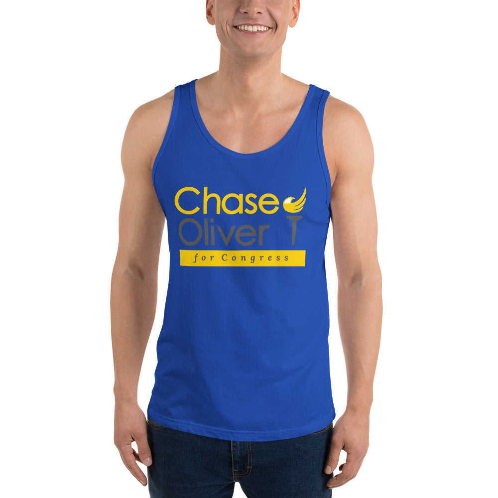 Chase Oliver for Congress Unisex Tank Top - Proud Libertarian