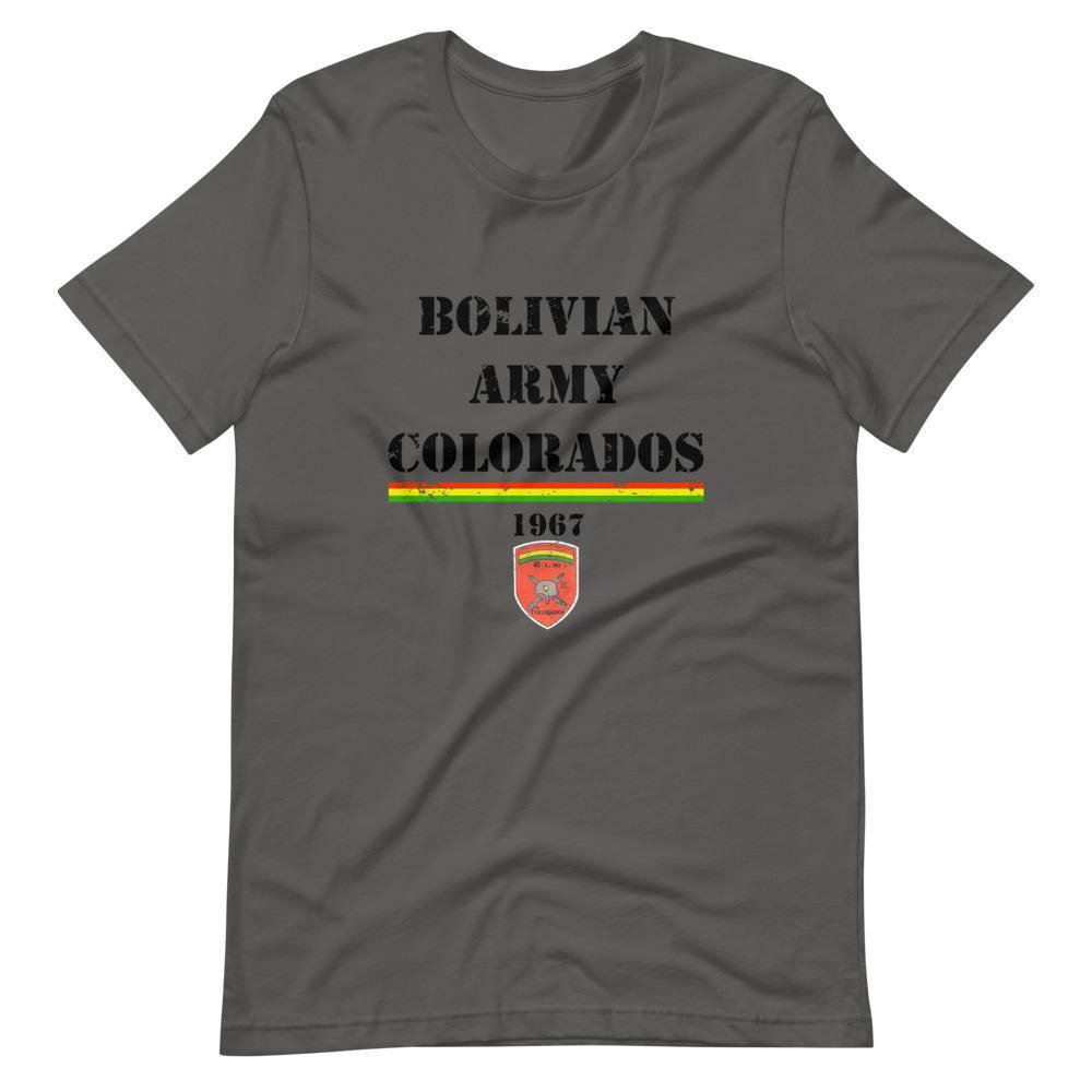 Bolivian Army 1967 Short-Sleeve Unisex T-Shirt - Proud Libertarian - Libertarian Frontier