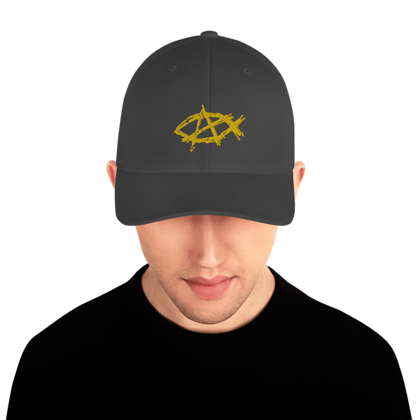 AnarchoChristian FlexFit Cap - Proud Libertarian - AnarchoChristian