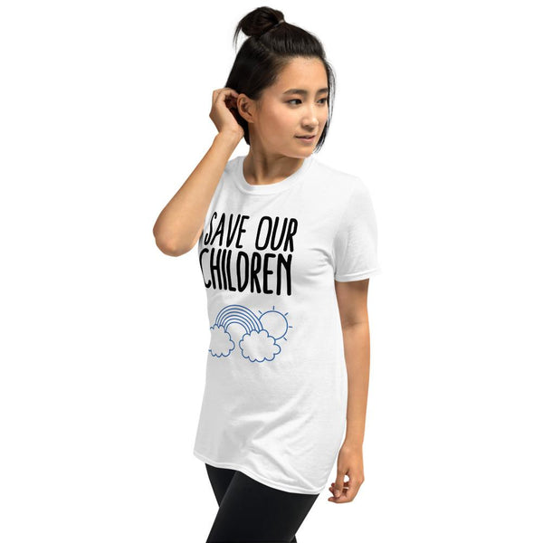 Save Our Children Short-Sleeve Unisex T-Shirt - Proud Libertarian - Proud Libertarian