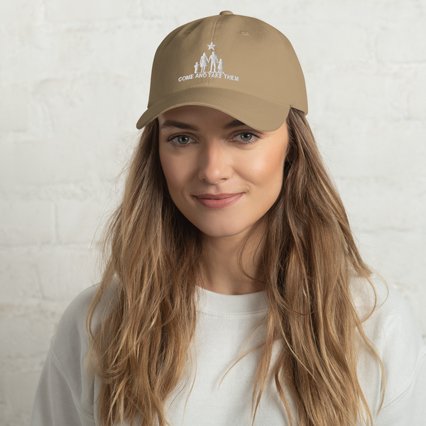 Come and Take them Anti-War Dad hat - Proud Libertarian - AnarchoChristian