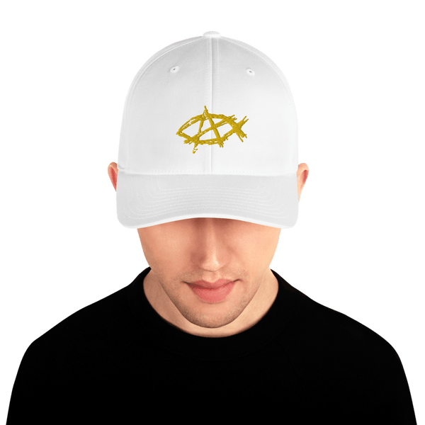 AnarchoChristian FlexFit Cap - Proud Libertarian - AnarchoChristian