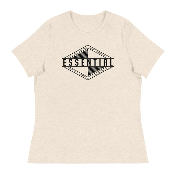 Liberty is Essential - Women's Relaxed T-Shirt - Proud Libertarian - Pirate Smile
