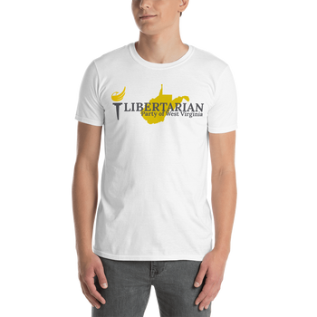 Libertarian Party of West Virginia Short-Sleeve Unisex T-Shirt - Proud Libertarian - Proud Libertarian