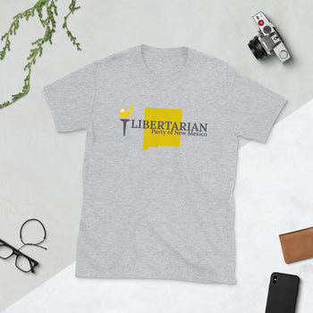 Libertarian Party of New Mexico Short-Sleeve Unisex T-Shirt - Proud Libertarian - Proud Libertarian