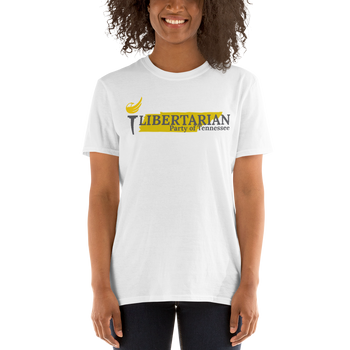 Libertarian Party of Tennessee Short-Sleeve Unisex T-Shirt - Proud Libertarian - Proud Libertarian