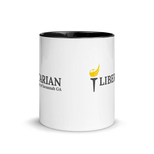 LP Savannah GA Mug with Color Inside - Proud Libertarian - Proud Libertarian