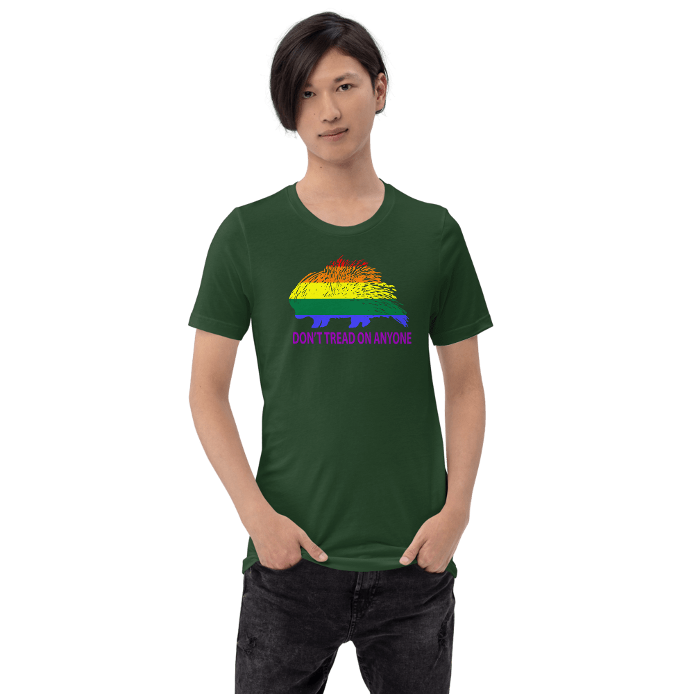 Don't Tread on Anyone LGBTQ SlimFit Unisex T-Shirt - Proud Libertarian - Proud Libertarian