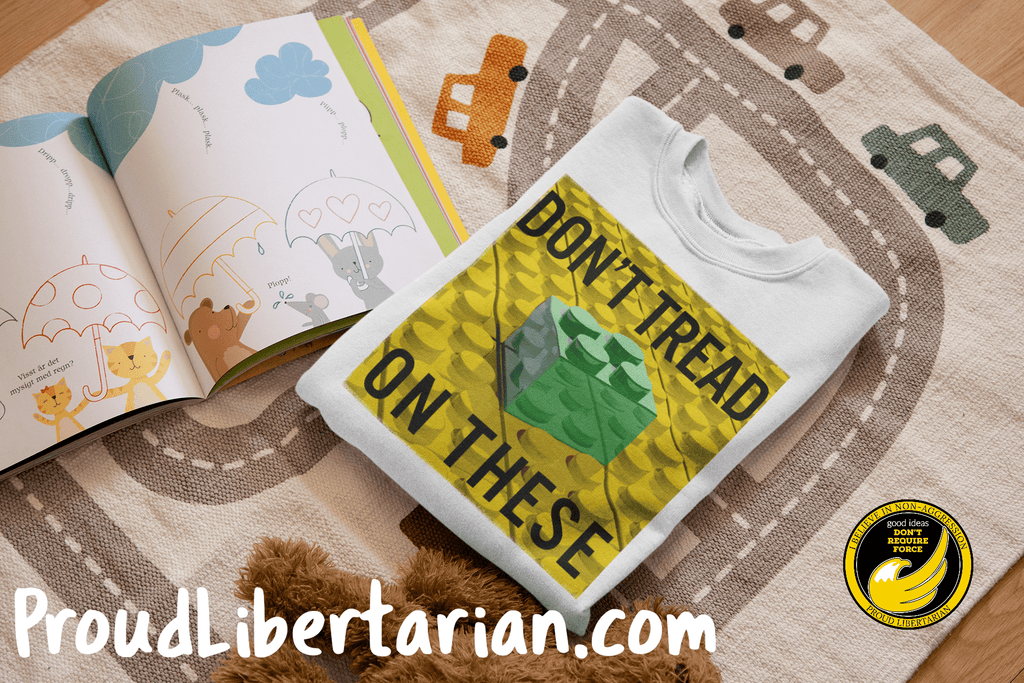 Don't Tread on These Bricks Youth Short Sleeve T-Shirt - Proud Libertarian - Proud Libertarian