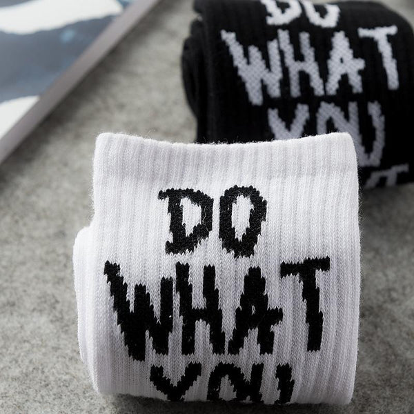 Do What You Want Socks by White Market