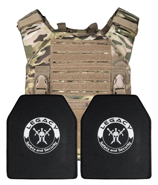 QRF Plate Carrier Full Package with Legacy Armor Plates by 221B Tactical - Proud Libertarian - 221B Tactical