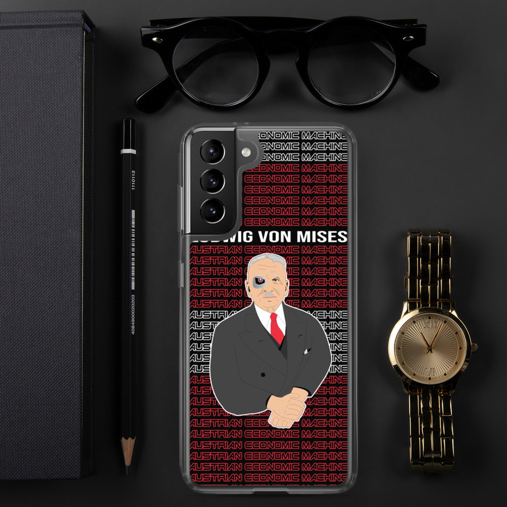 Ludwig von Mises - Austrian Economics Machine Samsung Case - Proud Libertarian - Hunter Wynn Designs