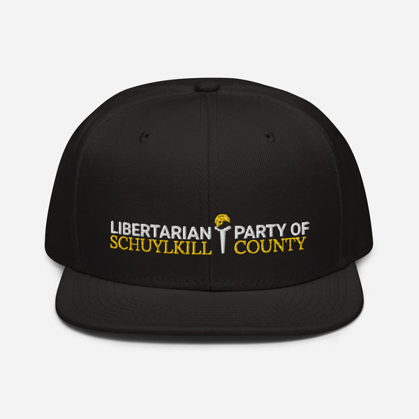 LP Porcupine - Schuylkill County, Pennsylvania Snapback Hat - Proud Libertarian - Proud Libertarian
