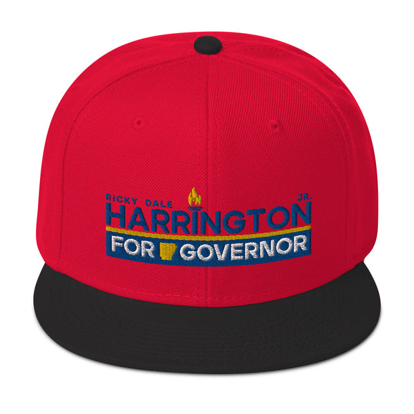 Ricky Harrington for Governor Snapback Hat - Proud Libertarian - Ricky Harrington