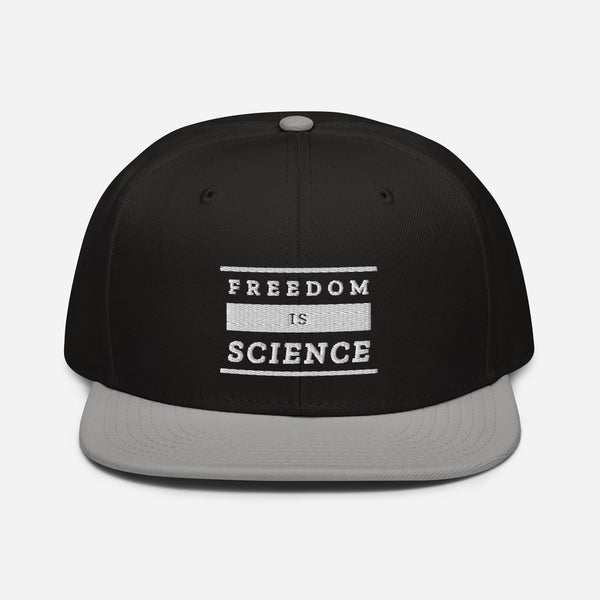 Freedom is Science Snapback Hat - Proud Libertarian - The Brian Nichols Show