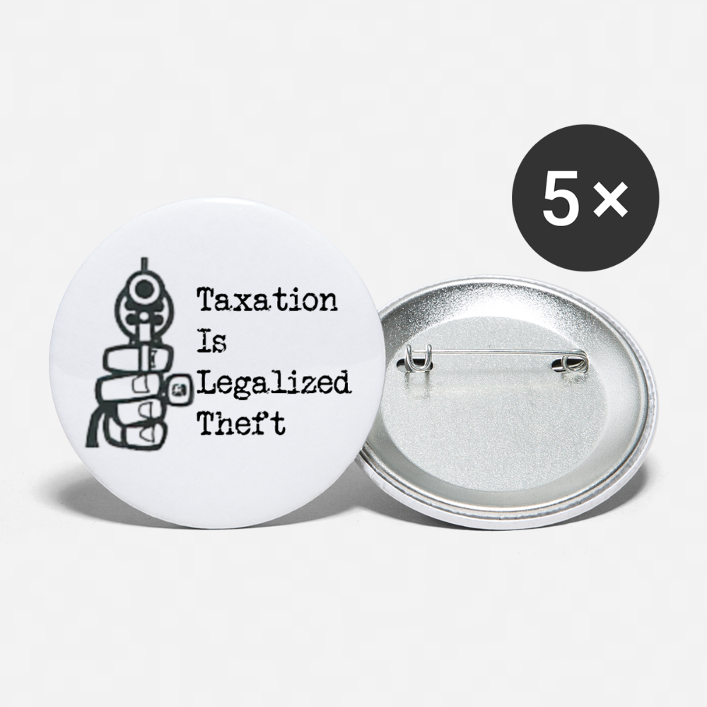 Buttons large 2.2'' (5-pack) - Proud Libertarian - Proud Libertarian