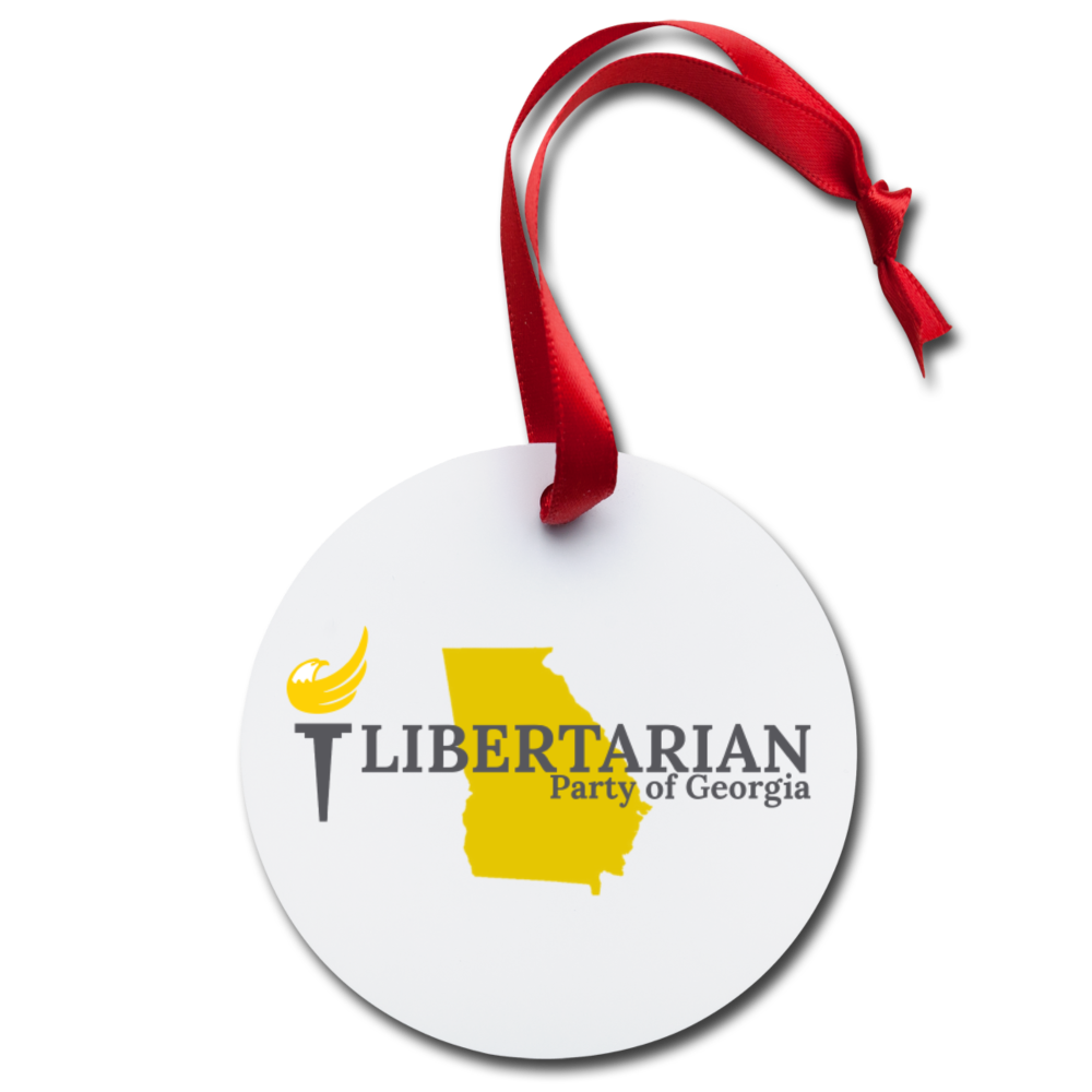 Libertarian Party of GA Holiday Ornament - Proud Libertarian - Proud Libertarian