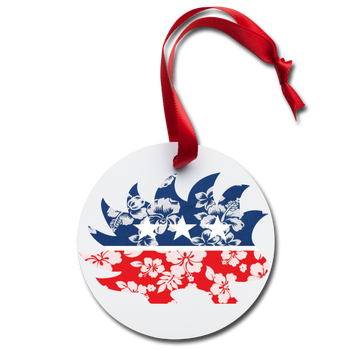 Hawaiian Porcupine Holiday Ornament - Proud Libertarian - Libertarian Frontier