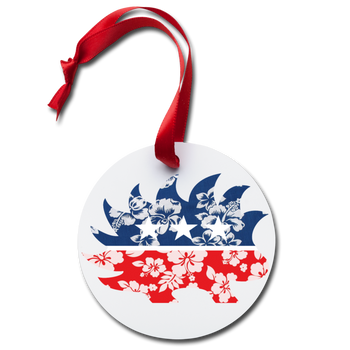 Hawaiian Porcupine Holiday Ornament - Proud Libertarian - Libertarian Frontier