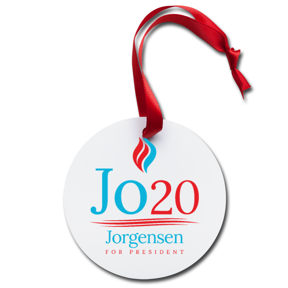 Jo Jorgensen Holiday Ornament - Proud Libertarian - Proud Libertarian