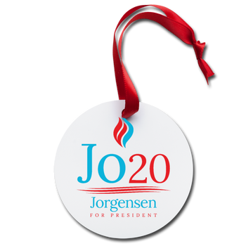 Jo Jorgensen Holiday Ornament - Proud Libertarian - Proud Libertarian