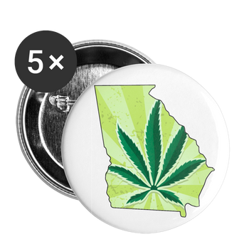 Peachtree NORML Buttons large 2.2'' (5-pack) - Proud Libertarian - Peachtree NORML
