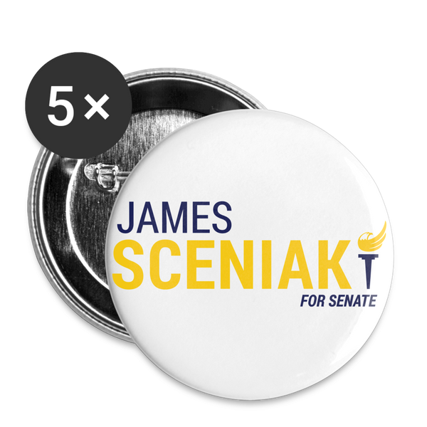 Sceniak for Senate Buttons large 2.2'' (5-pack) - Proud Libertarian - Sceniak for Senate
