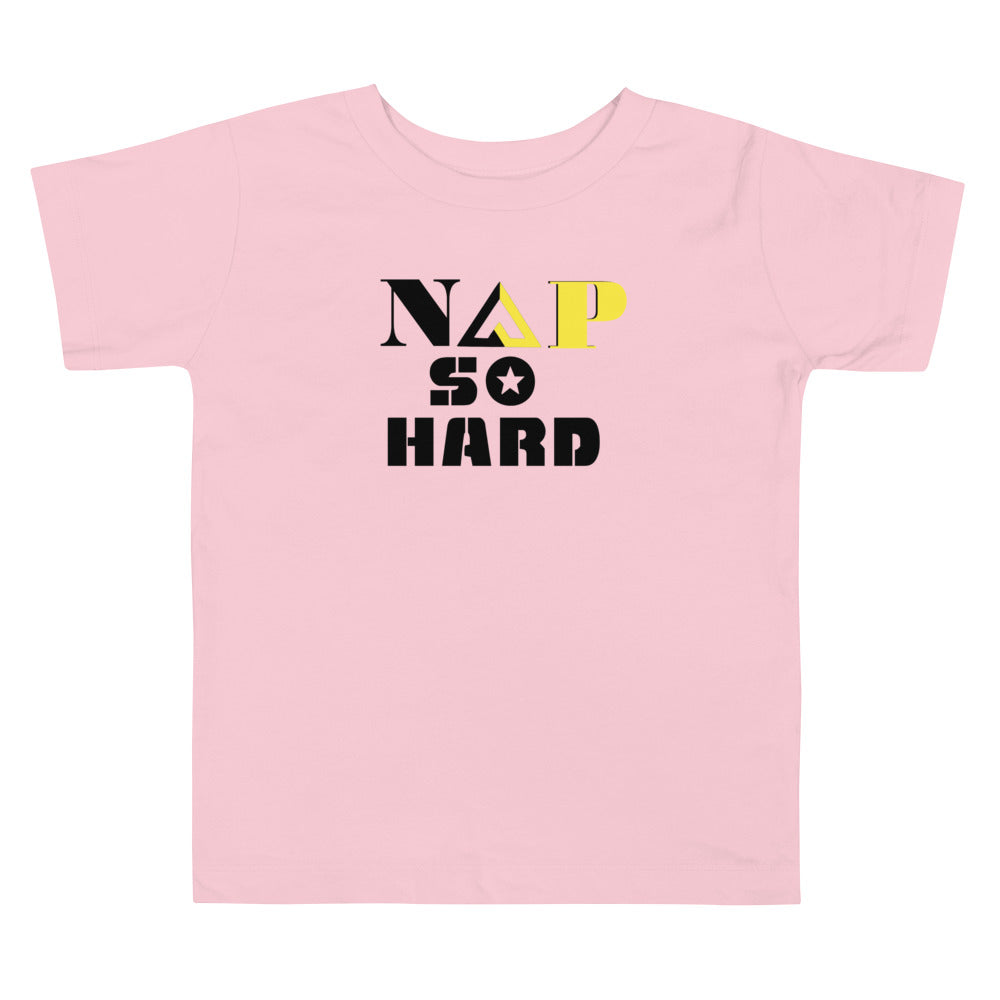 NAP SO HARD Toddler Short Sleeve Tee - Proud Libertarian - Rachael Revolution
