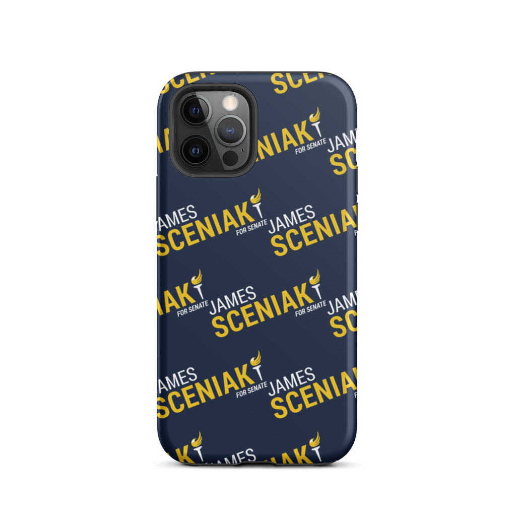 James Sceniak for Senate Tough iPhone case - Proud Libertarian - Sceniak for Senate