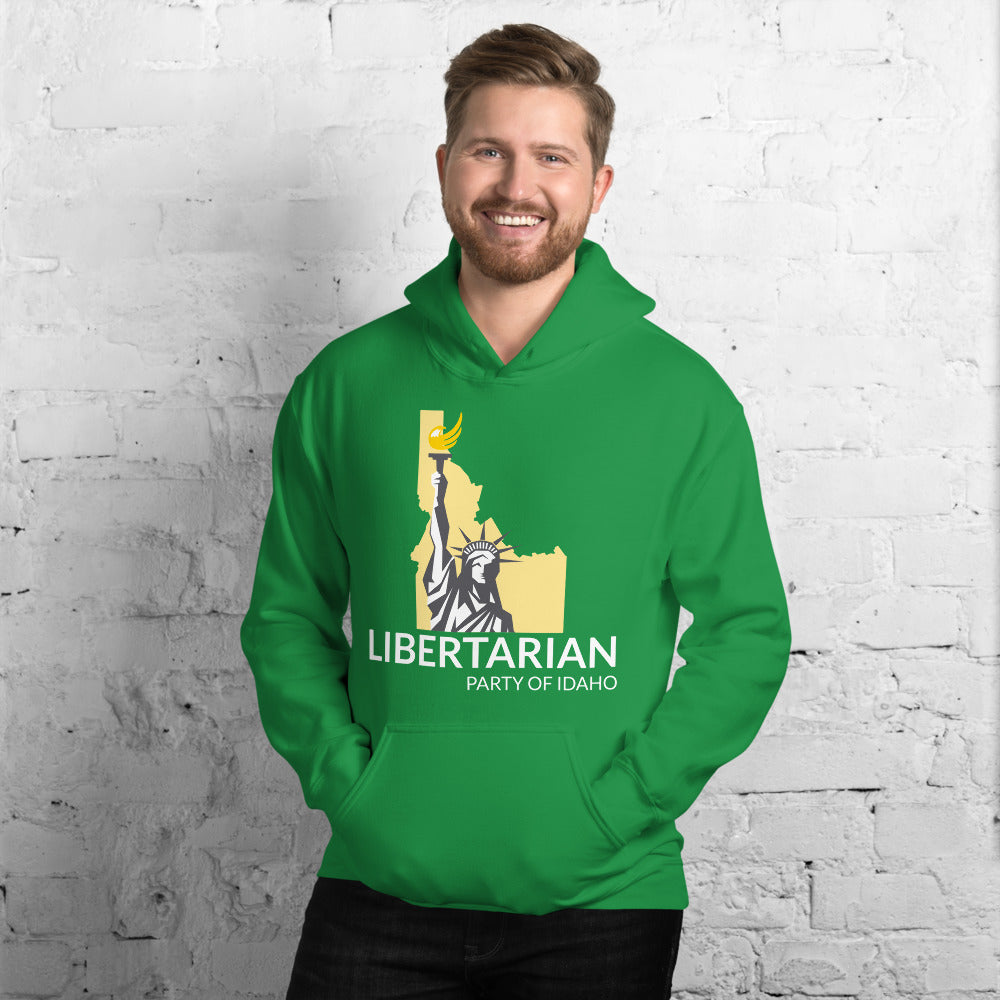 Libertarian Party of Idaho Unisex Hoodie - Proud Libertarian - Libertarian Party of Idaho