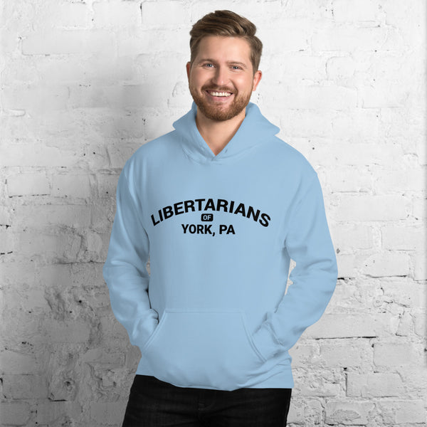 Libertarians of York PA Unisex Hoodie - Proud Libertarian - Libertarian Party of Pennsylvania - York