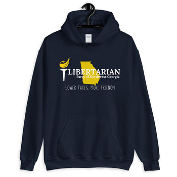 Libertarian Party of Northwest Georgia Unisex Hoodie - Proud Libertarian - Libertarian Party of Georgia