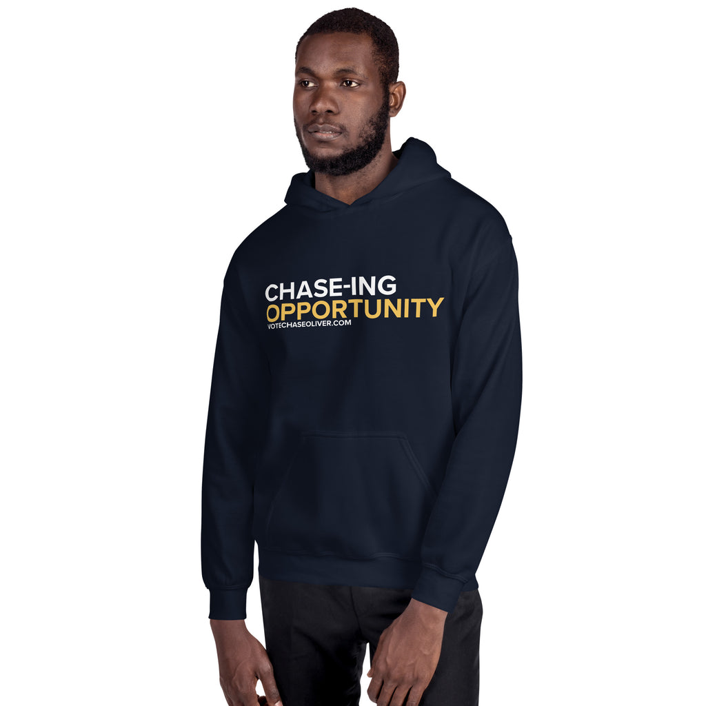 Chase-ing Opportunity - Chase Oliver for President Unisex Hoodie - Proud Libertarian - Chase Oliver