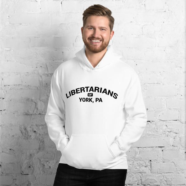 Libertarians of York PA Unisex Hoodie - Proud Libertarian - Libertarian Party of Pennsylvania - York