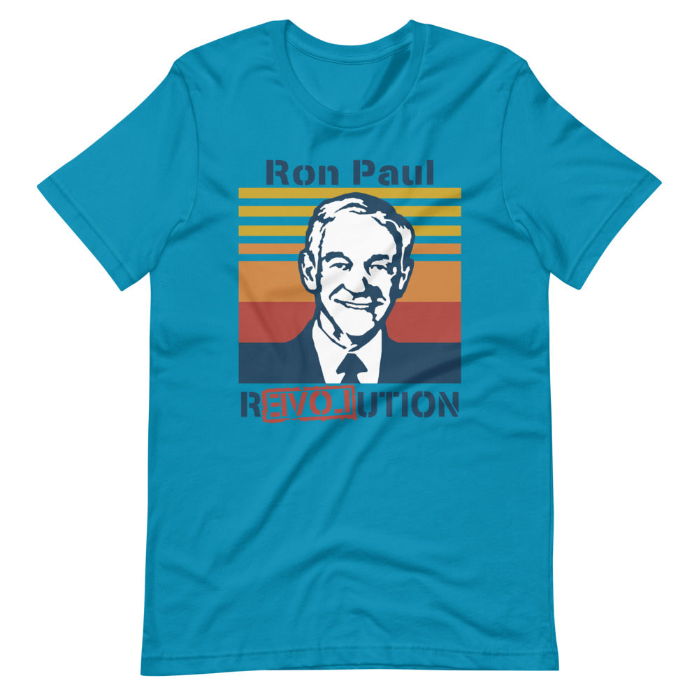 Ron Paul Revolution Short-Sleeve Unisex T-Shirt – Proud Libertarian