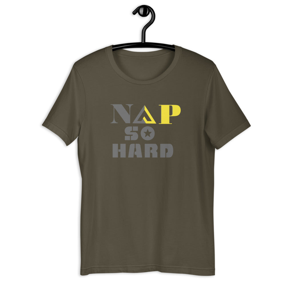 NAP SO HARD Short-Sleeve Unisex T-Shirt - Proud Libertarian - Rachael Revolution