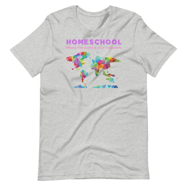The World is Your Classroom Short-Sleeve Unisex T-Shirt - Proud Libertarian - Proud Libertarian