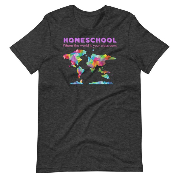 The World is Your Classroom Short-Sleeve Unisex T-Shirt - Proud Libertarian - Proud Libertarian