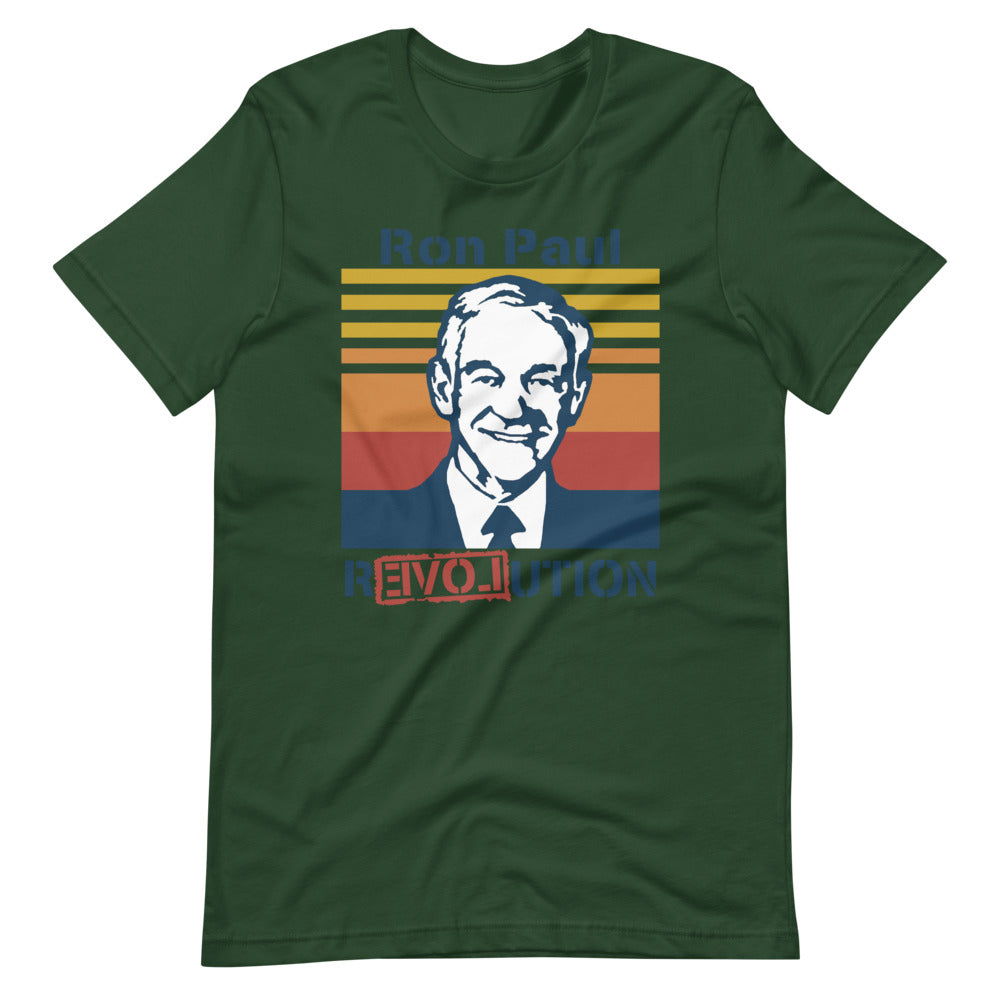 Ron Paul Revolution Short-Sleeve Unisex T-Shirt – Proud Libertarian