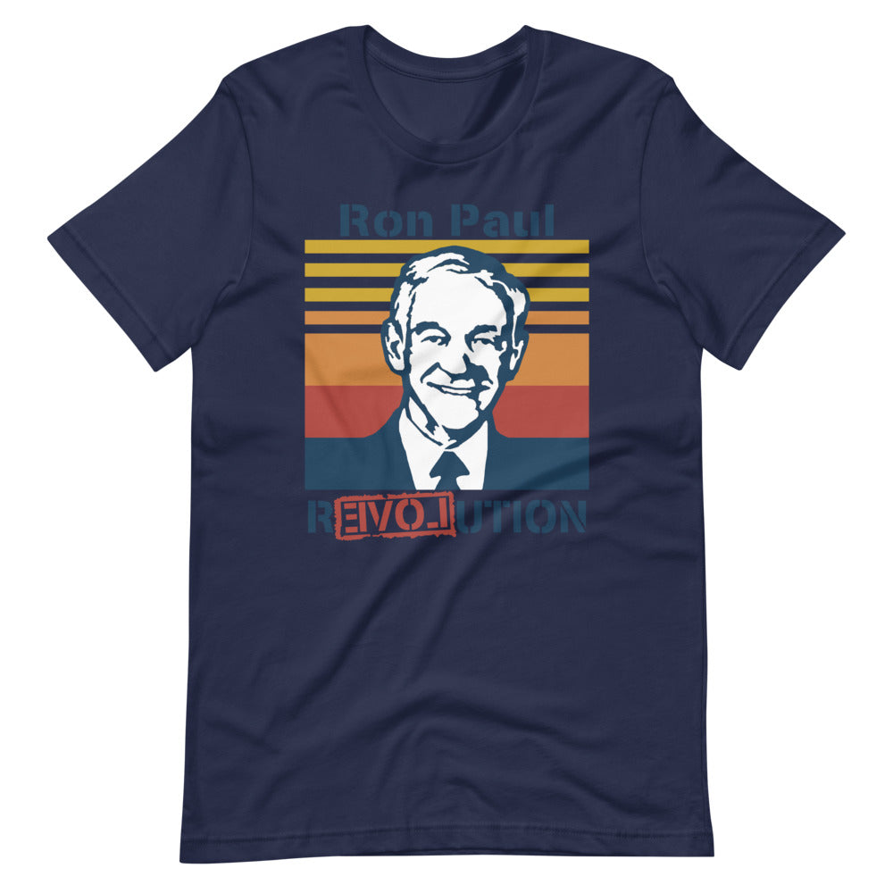Ron Paul Revolution Short-Sleeve Unisex T-Shirt - Proud Libertarian - Libertarian Frontier