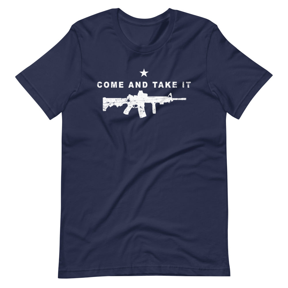 Come and Take it Short-Sleeve Unisex T-Shirt - Proud Libertarian - Libertarian Frontier