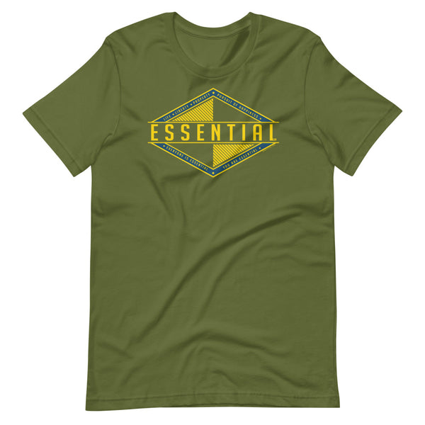Liberty is Essential Short-Sleeve Unisex T-Shirt - Proud Libertarian - Pirate Smile