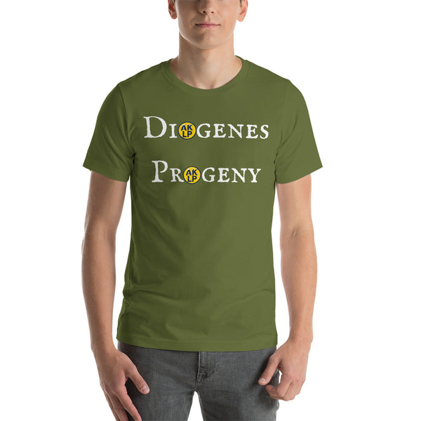 Diogenes Progeny Alaska LP Short-Sleeve Unisex T-Shirt - Proud Libertarian - Alaska Libertarian Party