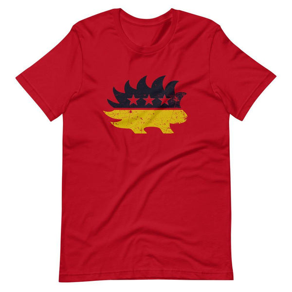 Ancap Porcupine Short-Sleeve Unisex T-Shirt - Proud Libertarian - Libertarian Frontier